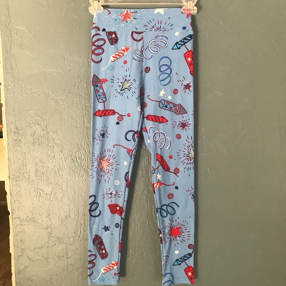 EUC LulaRoe tween 4th of July